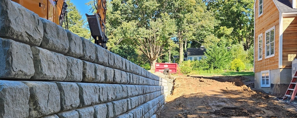 Large Retaining Wall